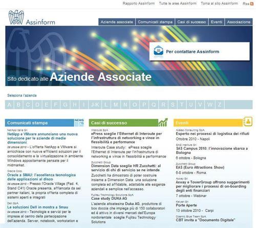 Aziende associate Assinform